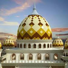 kubah grc bermotif