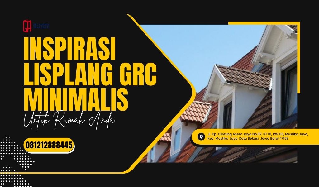 Desain GRC Lisplang Minimalis