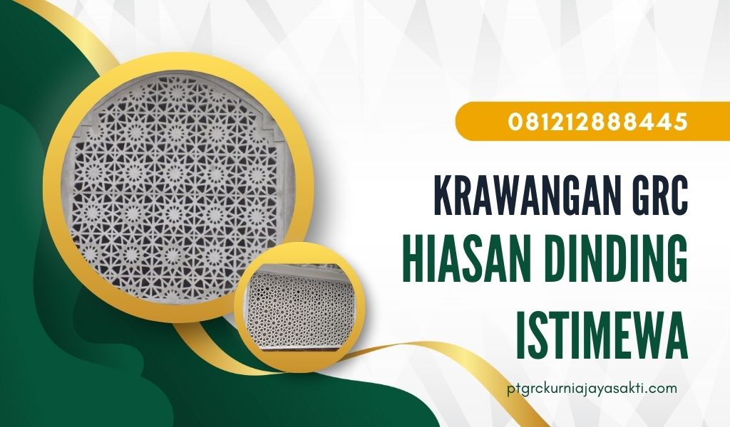 Krawangan GRC hiasan