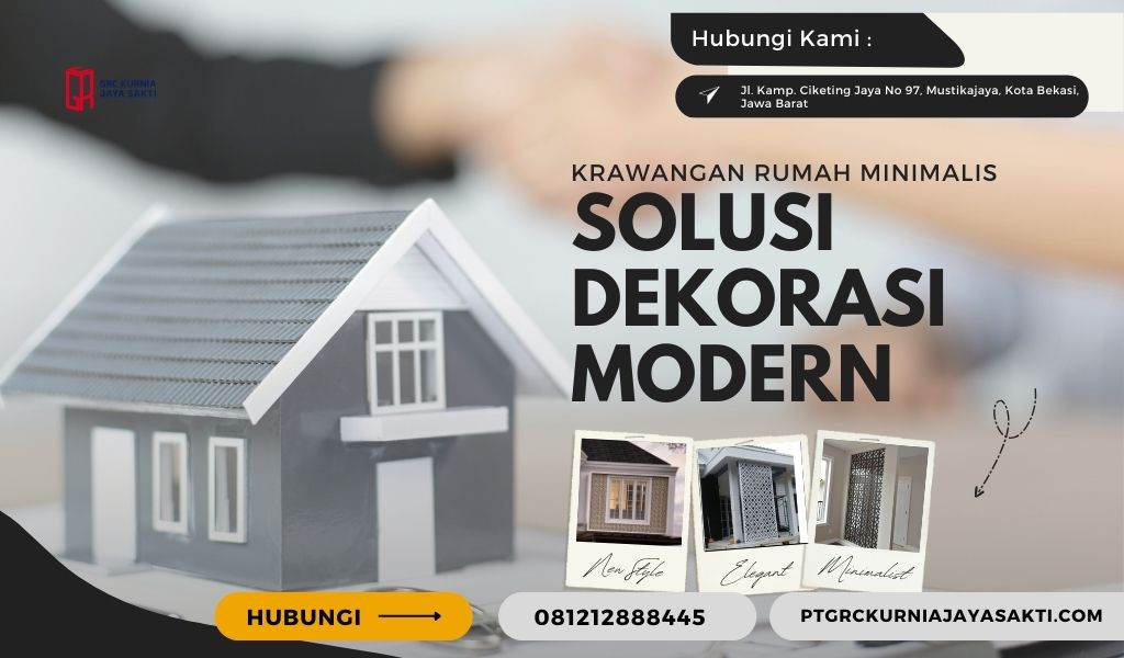 Krawangan Rumah Minimalis