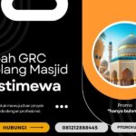 Kubah GRC Lisplang, Solusi Murah dan Praktis