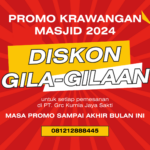 Harga Krawangan Masjid 2024: Diskon + Garansi 5 Tahun!
