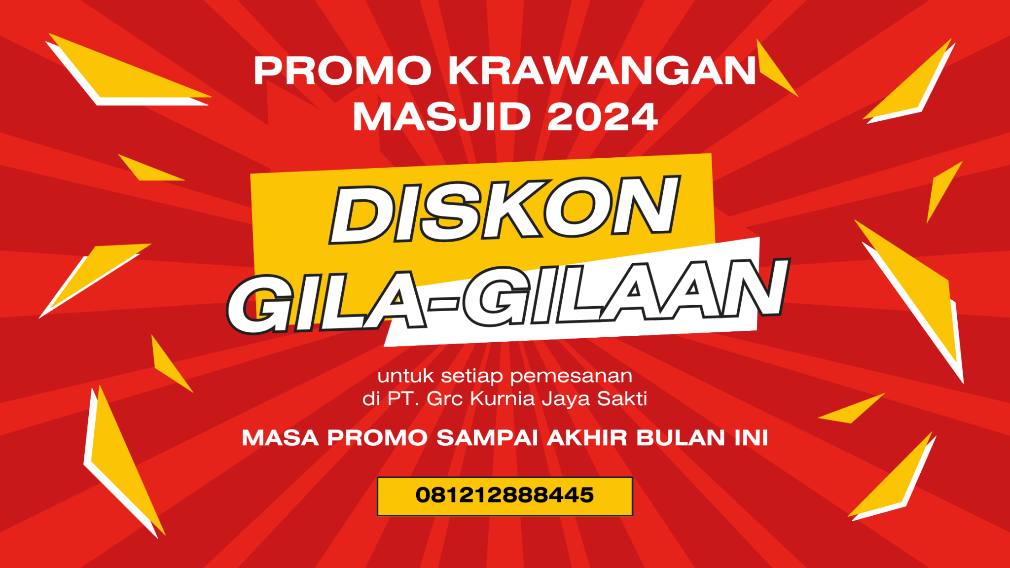 Harga Krawangan Masjid 2024