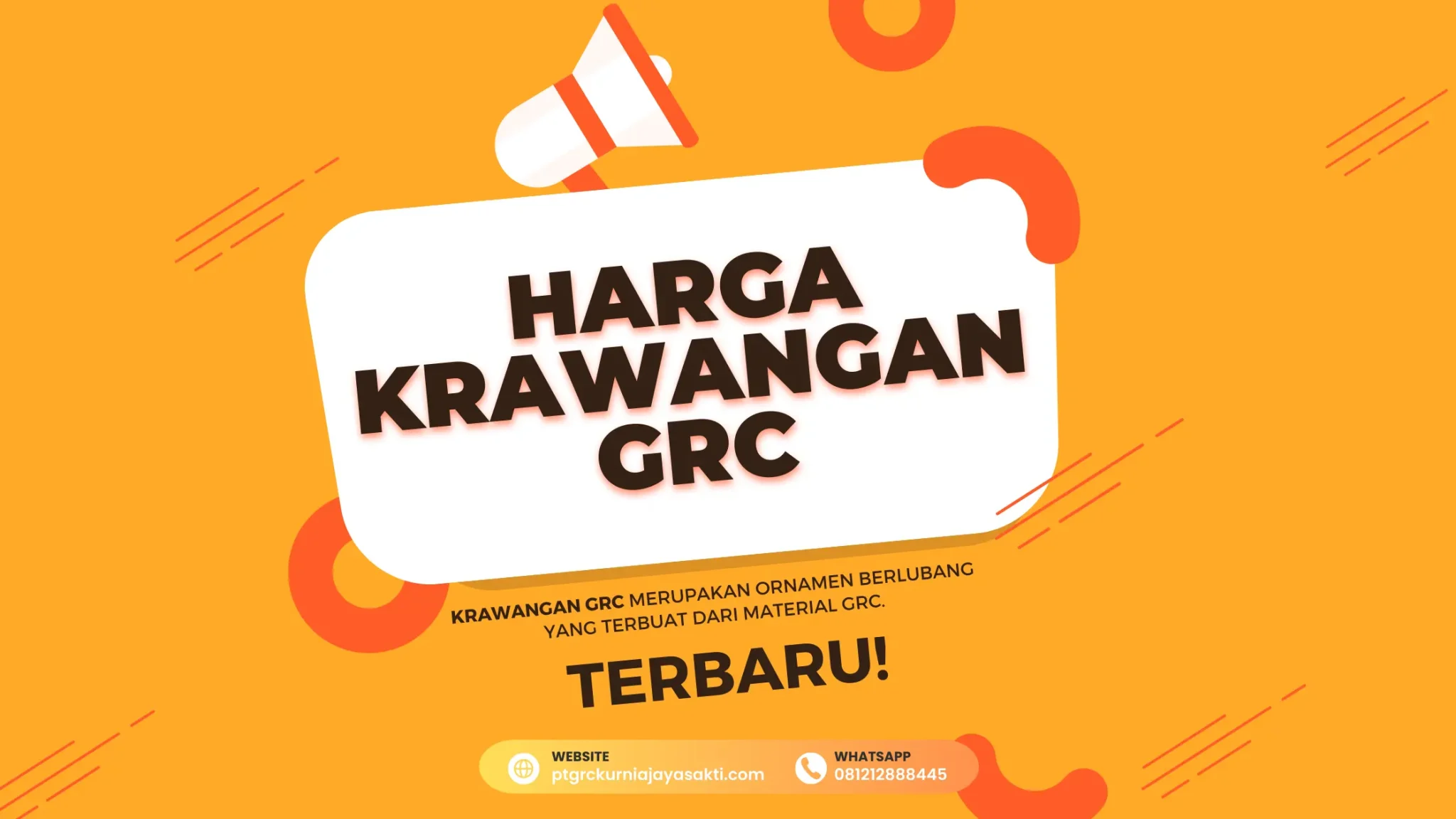 Harga GRC Krawangan per Meter