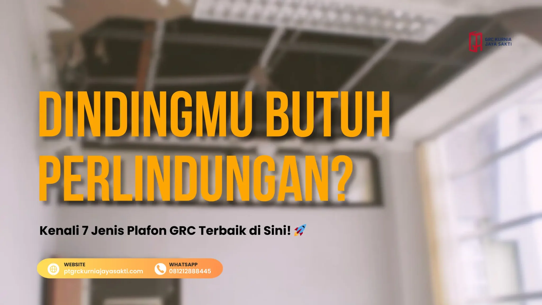 Jenis Plafon GRC untuk Dinding